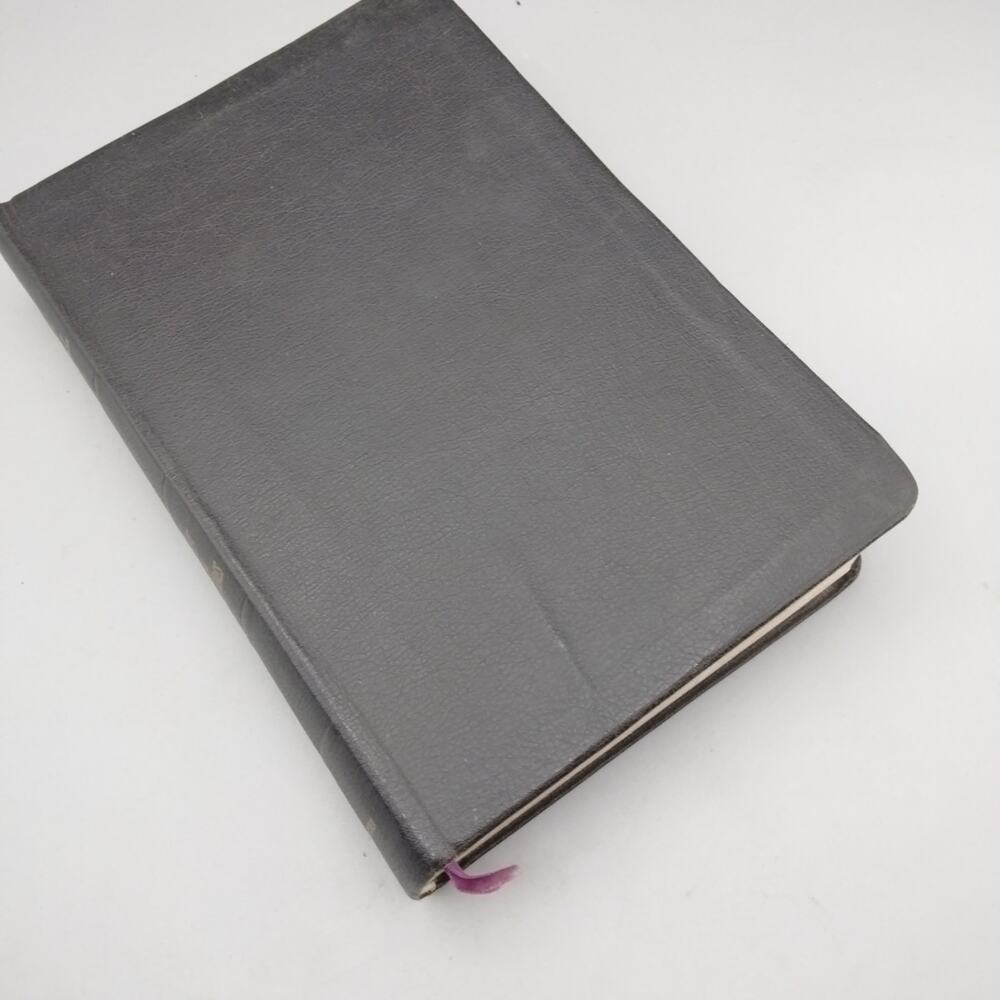 Nave's Topical Bible Digest Black Leather Bound Thumb Indexed 1962 Southwestern